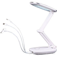 Dimmable Folding Reading Light Wireless LED Desk Lamp